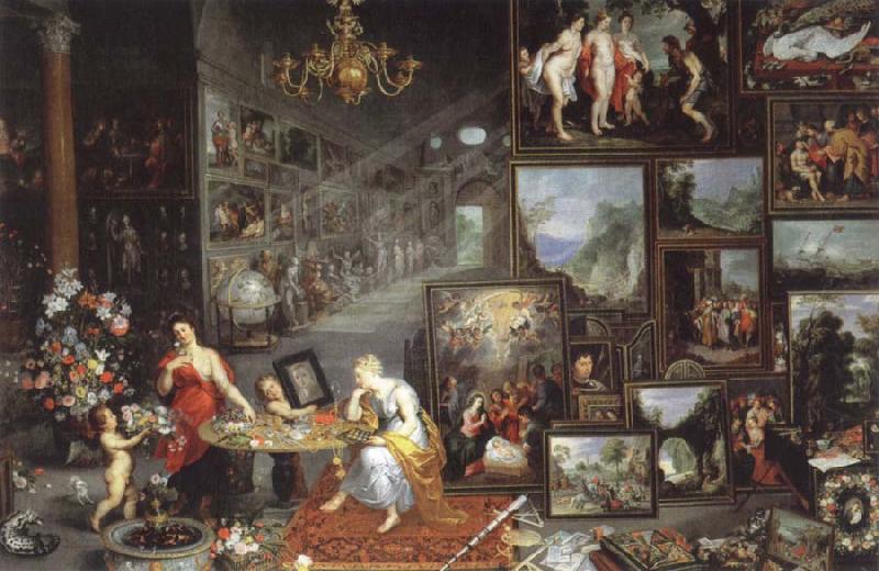 Jan Brueghel The Elder allegory of sight china oil painting image